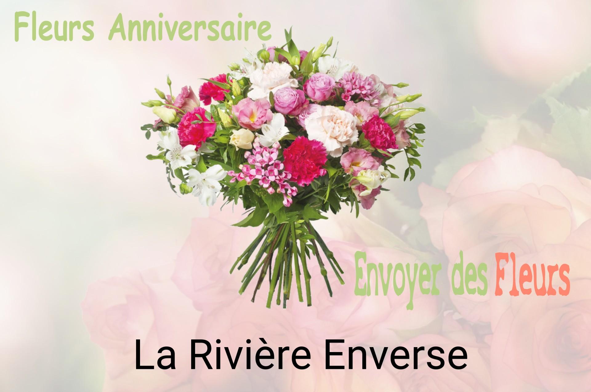 Bouquet de fleurs d’anniversaire livré à La Rivière-Enverse