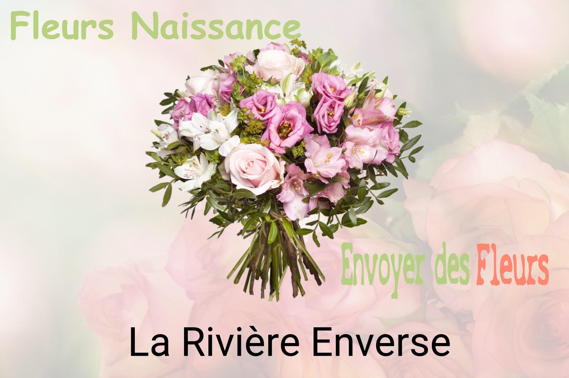 Bouquet de fleurs de naissance livré à La Rivière-Enverse